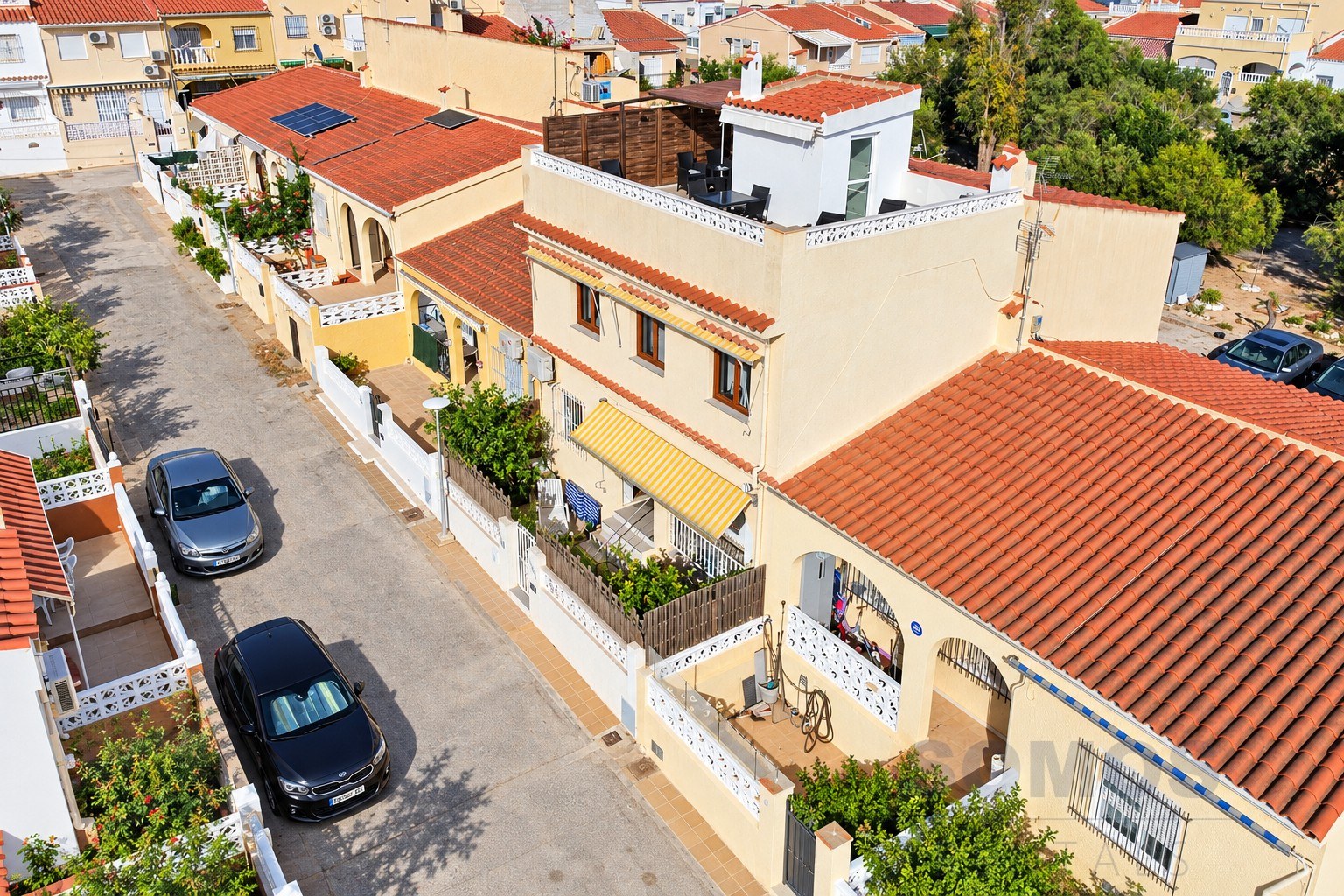 Aerial view — Casa Julia, Urb La Marina