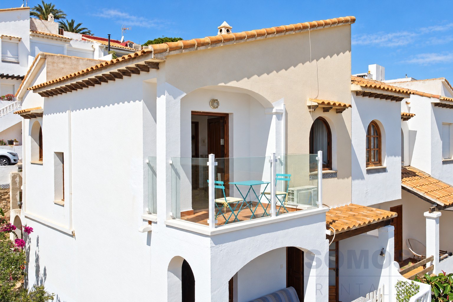 Balcony with sea view — Casa Seabreeze, Gran Alacant