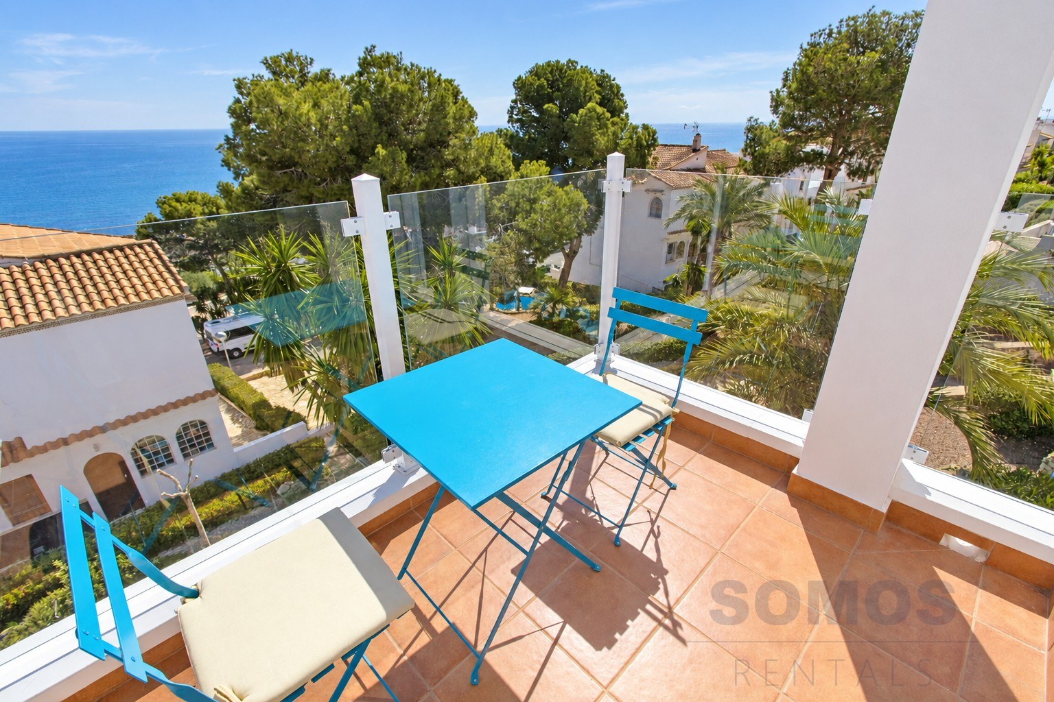 Balcony with sea view — Casa Seabreeze, Gran Alacant