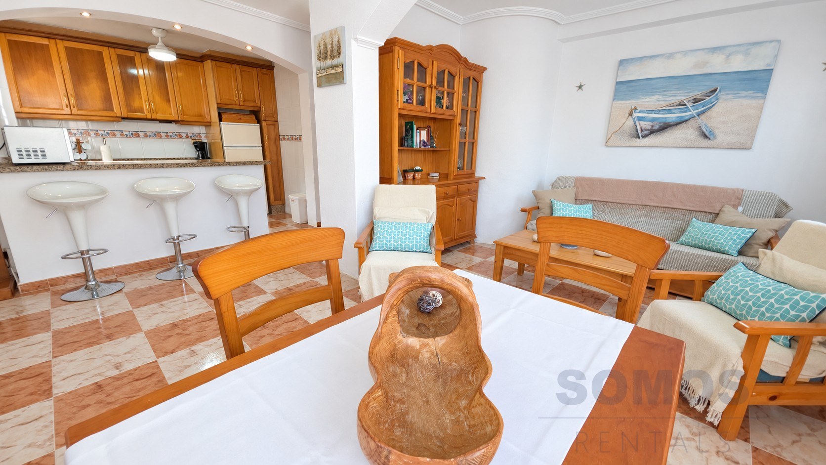 Living room — Casa Marina del Rey, La Marina Village y El Pinet