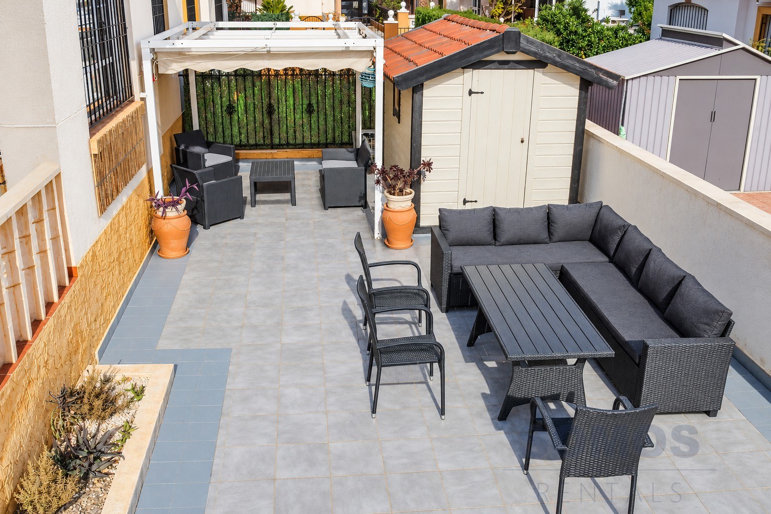 Terrace — Casa Marina del Rey, La Marina Village y El Pinet