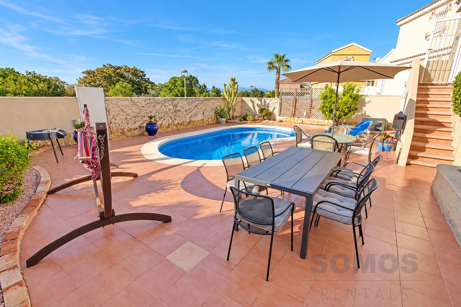 Private swimming pool — Villa Cross, Gran Alacant